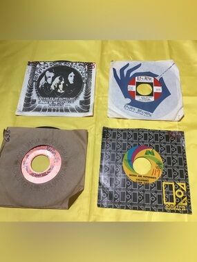 Vintage 1960’s 45 RPM Vinyl Records X 4